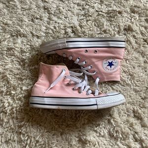 Pink High Top Converse